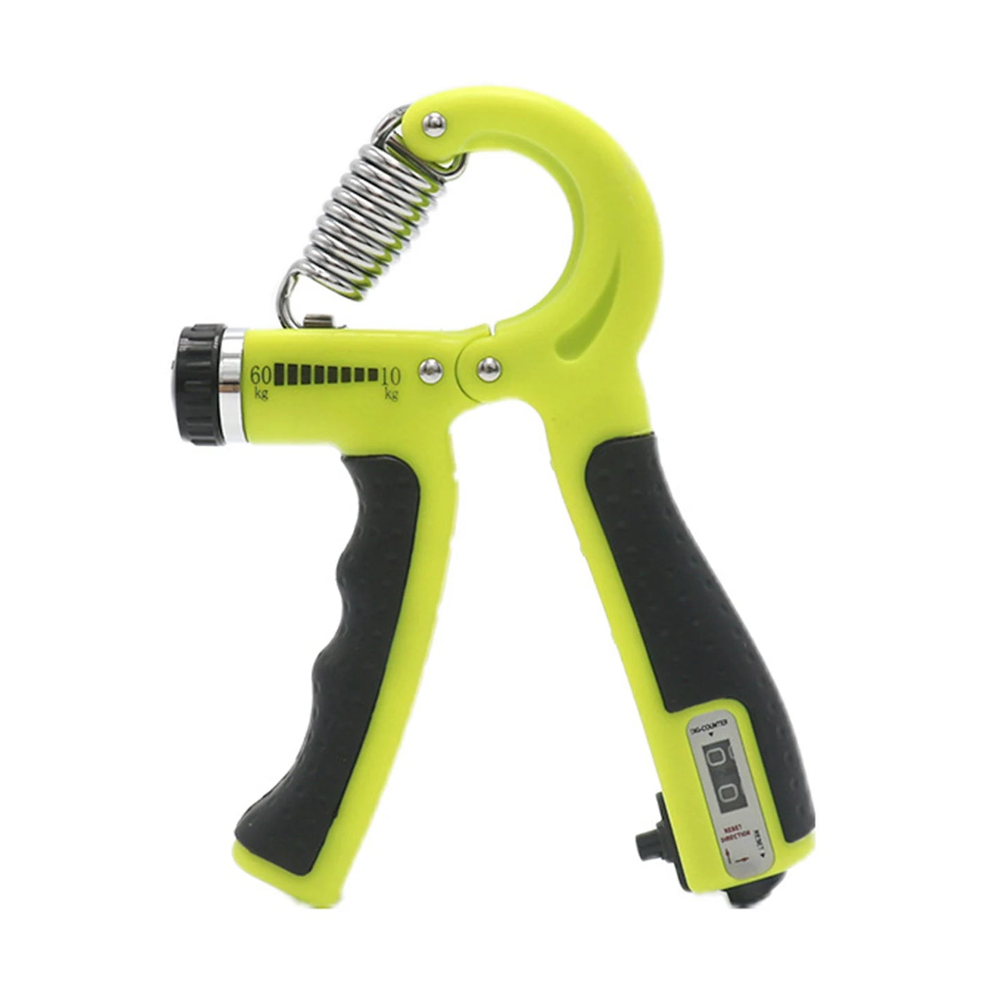 1Pc Hand Gripper with Counter R-Shape Non-slip ABS Hand Gripper