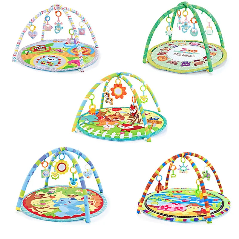 Multifunctional Fitness Frame Round Play Crawling Mat