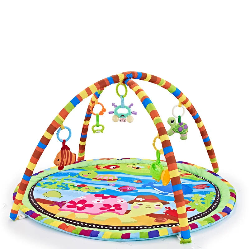 Multifunctional Fitness Frame Round Play Crawling Mat