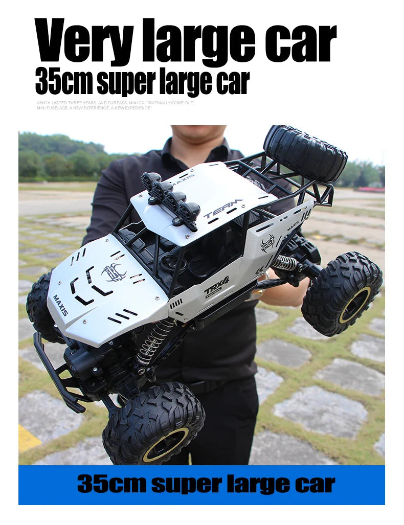ZWN 1:12 / 1:16 4WD RC Car With Led Lights 2.4G Radio Remote Control Cars Buggy