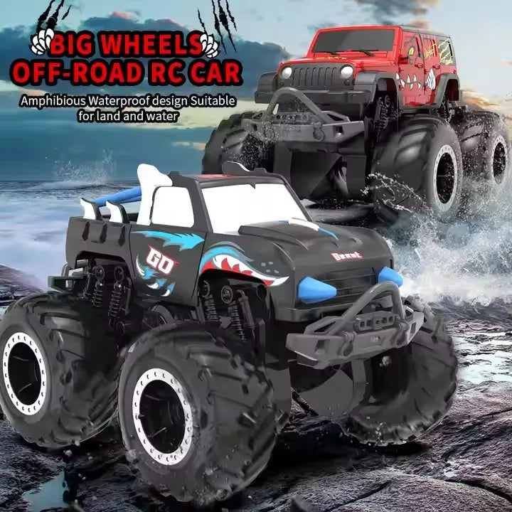 New 6-Ch Remote Control Mini Vehicle Amphibious Monster Truck