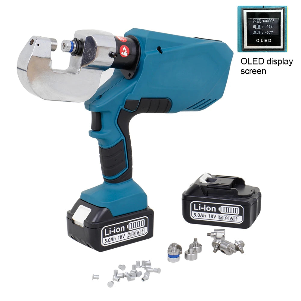 Pressure Adjustable Sheet Metal Clinching Machine Rivet Gun Electric Riveter