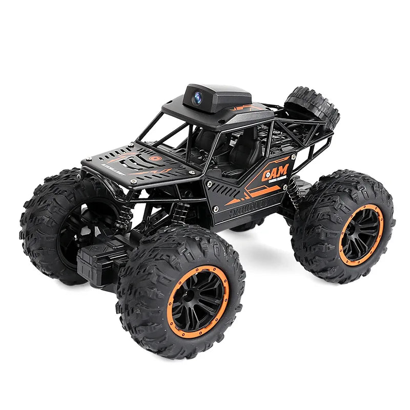 Alloy Rc Car With HD 720P WIFI FPV Camera Machine on Remote Control Stunt 1:18 2.4G SUV Radio Control Climbing Toys