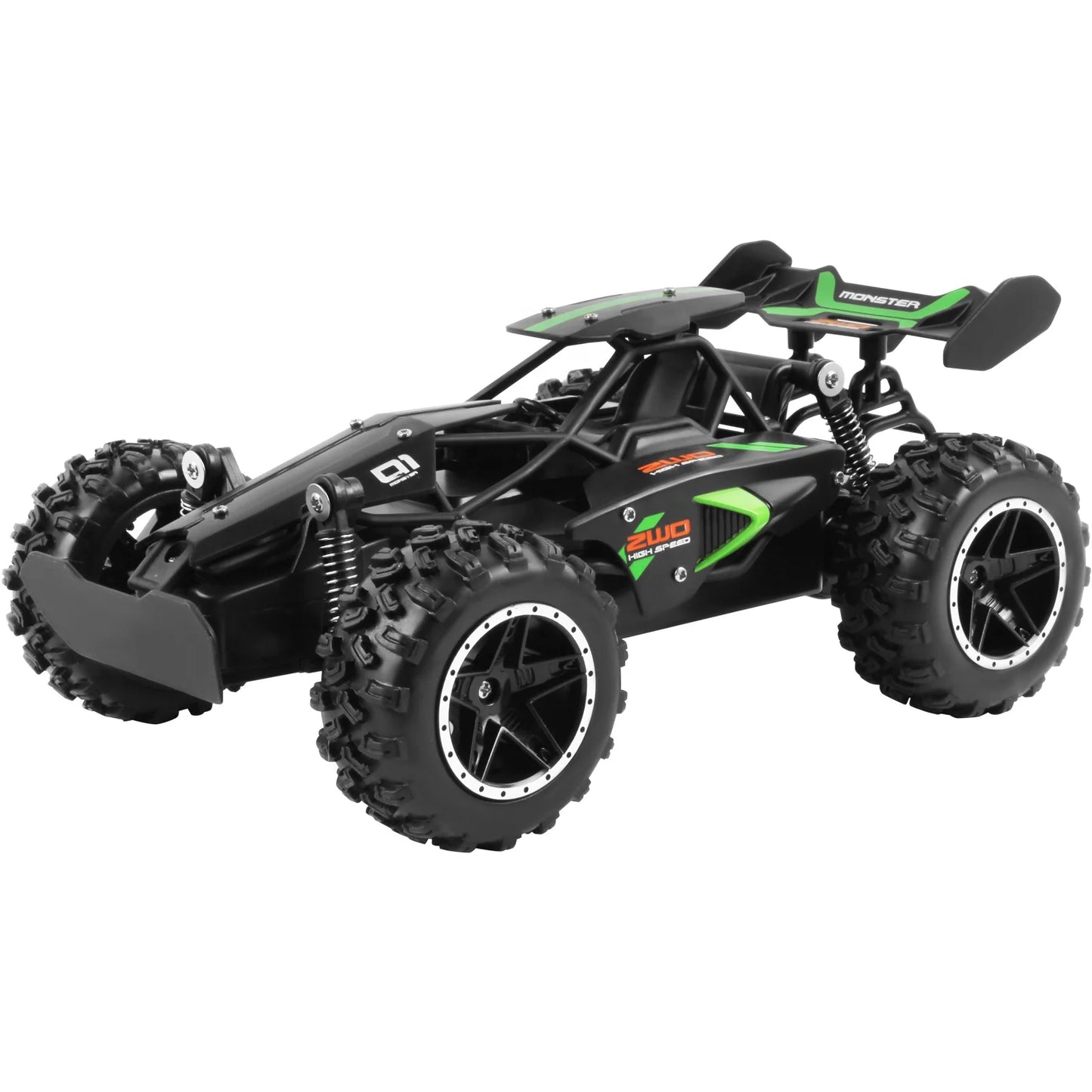 Mini 1/18 2WD Military Truck Tracked Off-road Vehicle Model