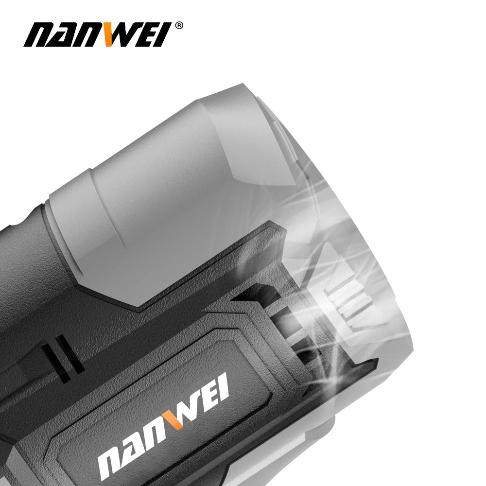 NANWEI Industrial Grade Cordless Electric Impact Wrench