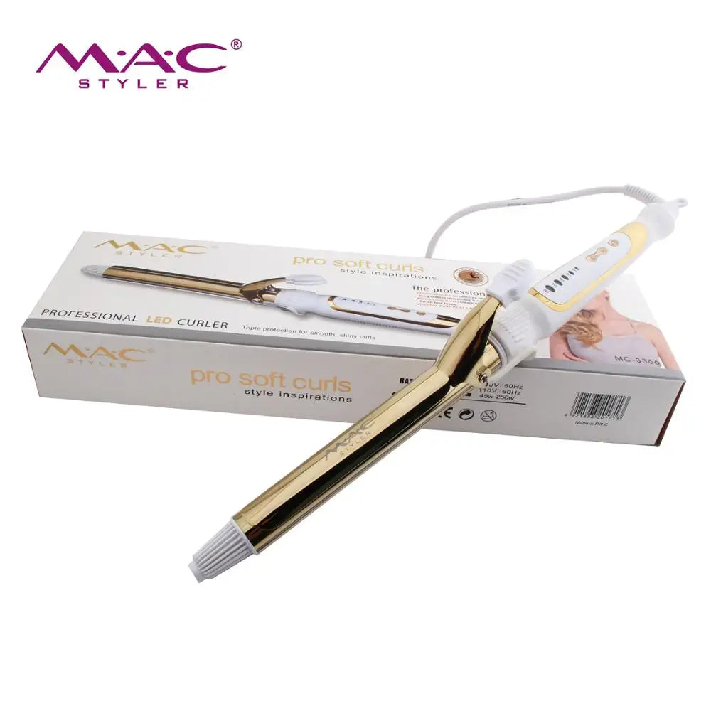 Customized Logo Gold Durable Hair Curler