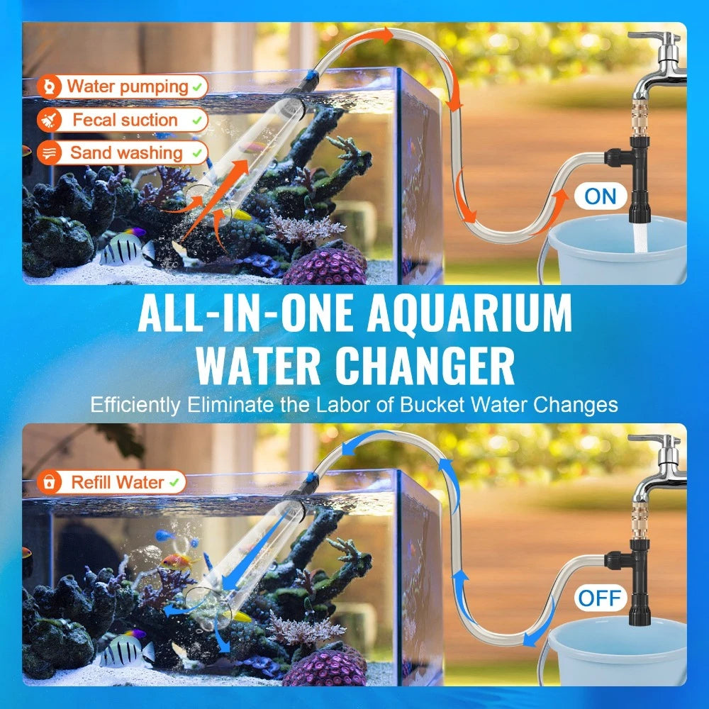 Aquarium Vacuum Gravel Cleaner