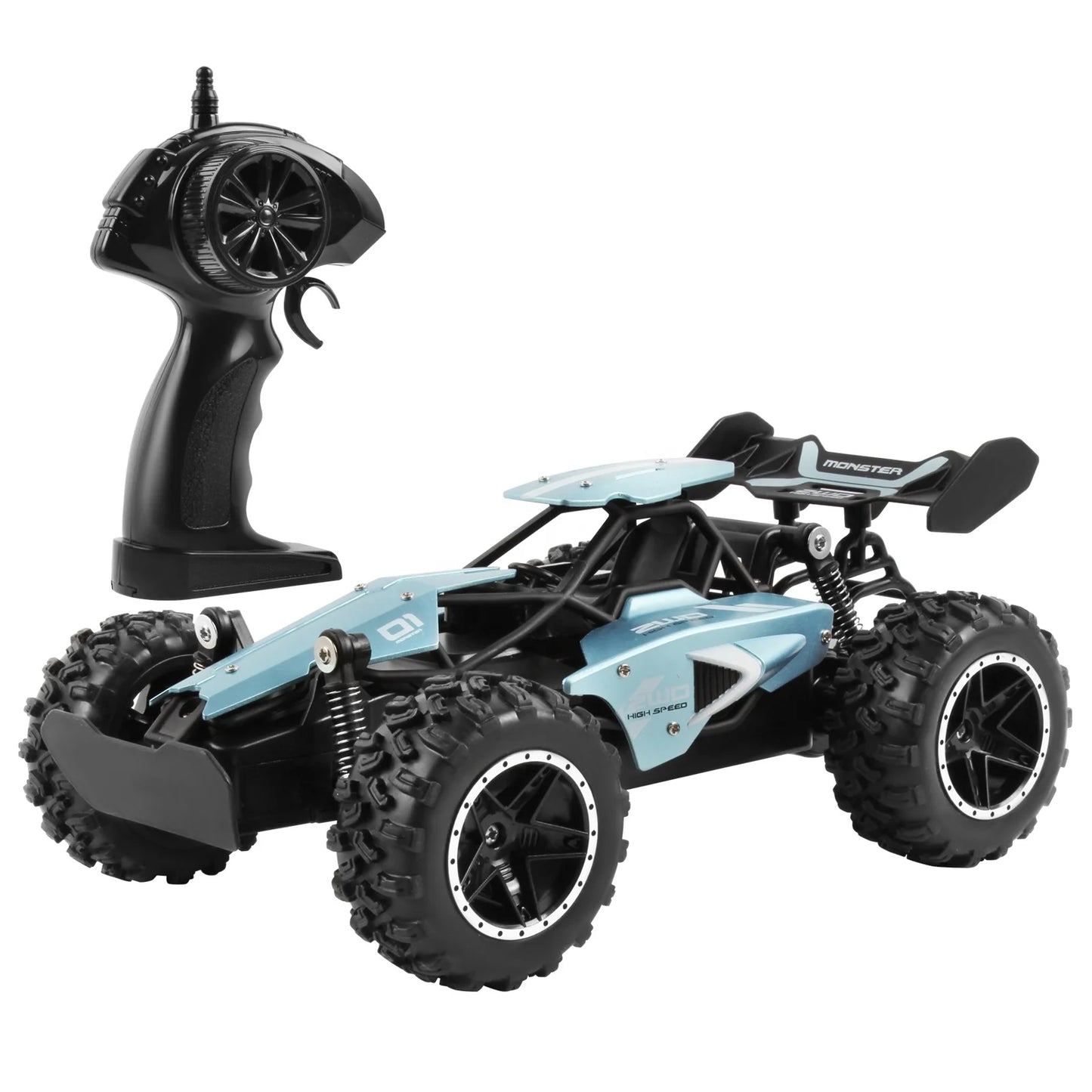 Mini 1/18 2WD Military Truck Tracked Off-road Vehicle Model