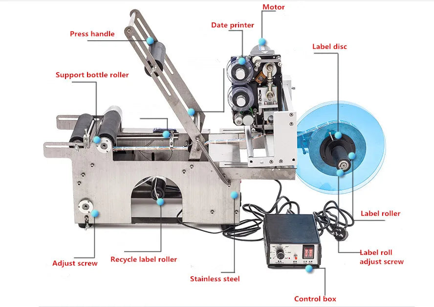 Easy to Operate MT-50 220V/110V Labeling Machine Spare Parts