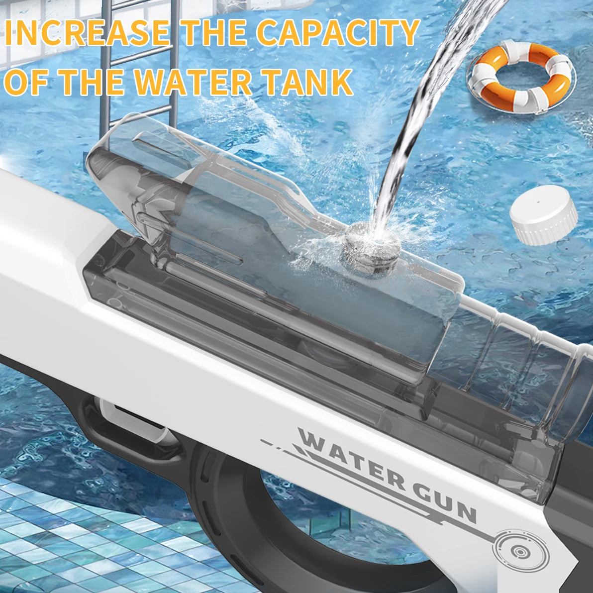Waterproof Strong Powerful Electric Full Automatic Absorption Water Storage Gun