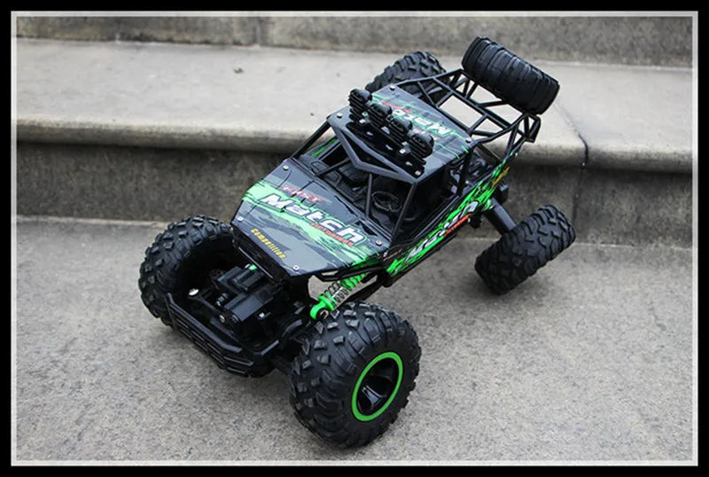 ZWN 1:12 / 1:16 4WD RC Car With Led Lights 2.4G Radio Remote Control Cars Buggy