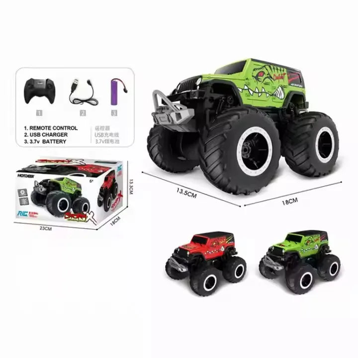 New 6-Ch Remote Control Mini Vehicle Amphibious Monster Truck