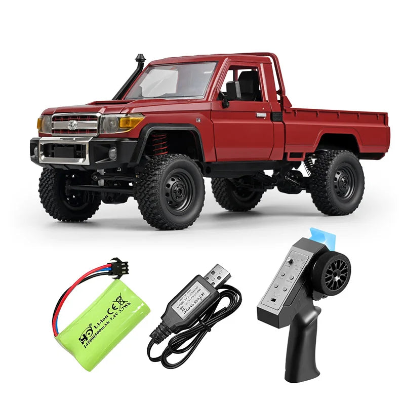HOT Sale Mn82 RC Cars 1/12 Scale Pickup Truck Model Remote Control Toys Climbing Off-road Vehicle Kids Adults Gifts