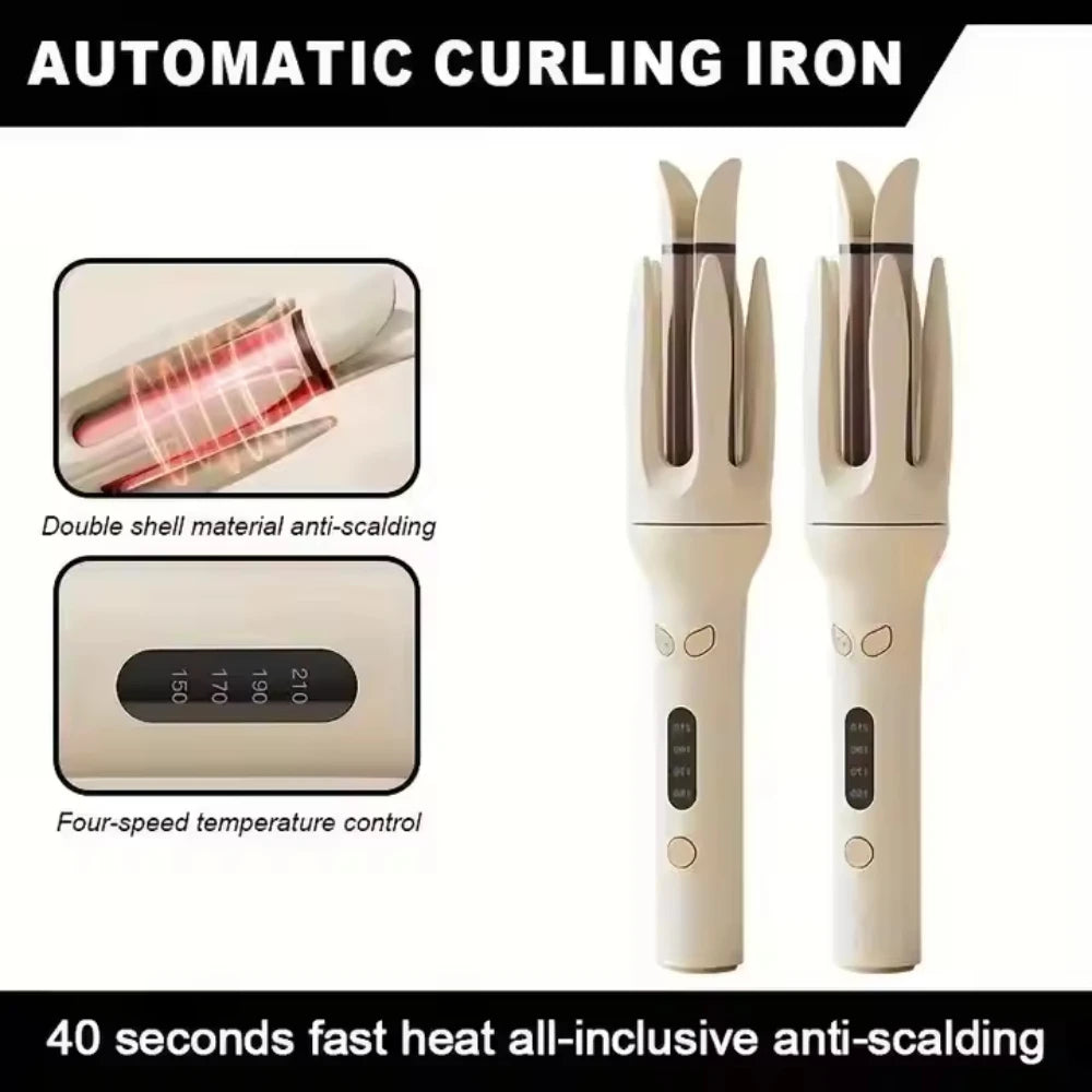 Factory Customize Private Label 28MM Automatic Spinning Hair Curler