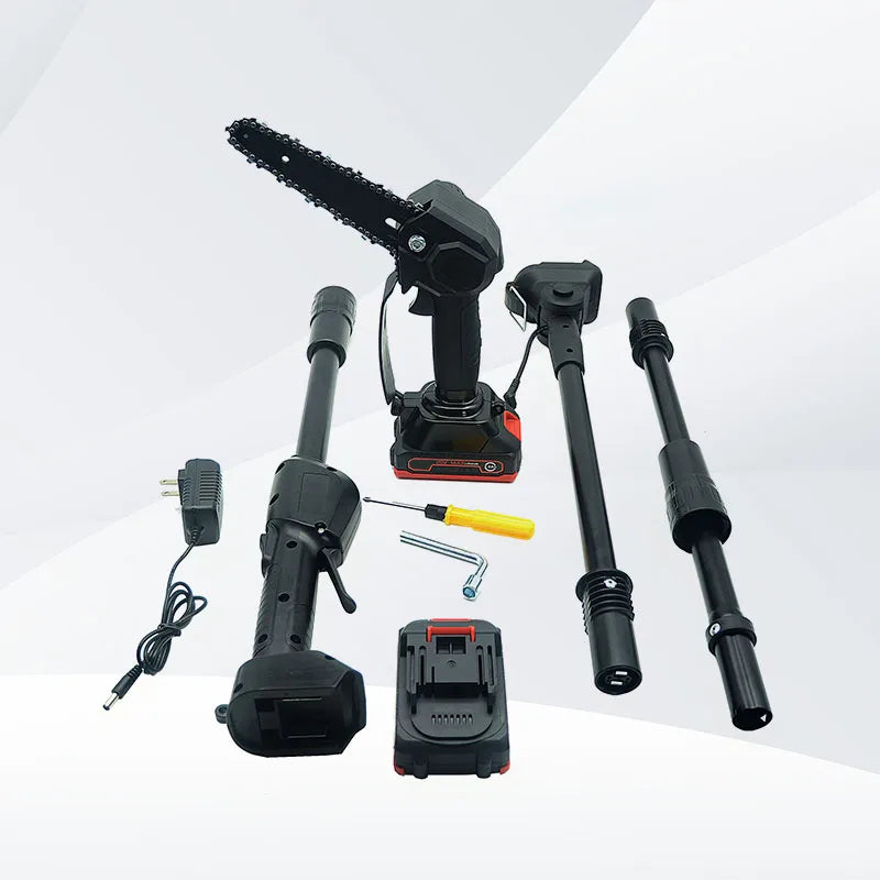 HENGLAI 1.3M 1.7M 2.2M Outdoor Wood Cutting Tool 21V 4inch 6 Cordless Chain Saw