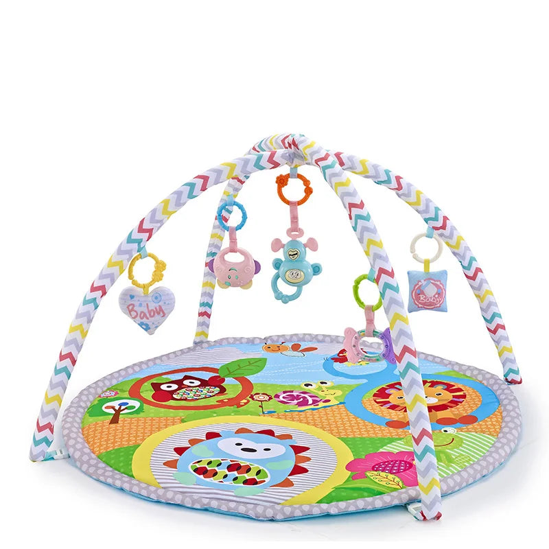 Multifunctional Fitness Frame Round Play Crawling Mat