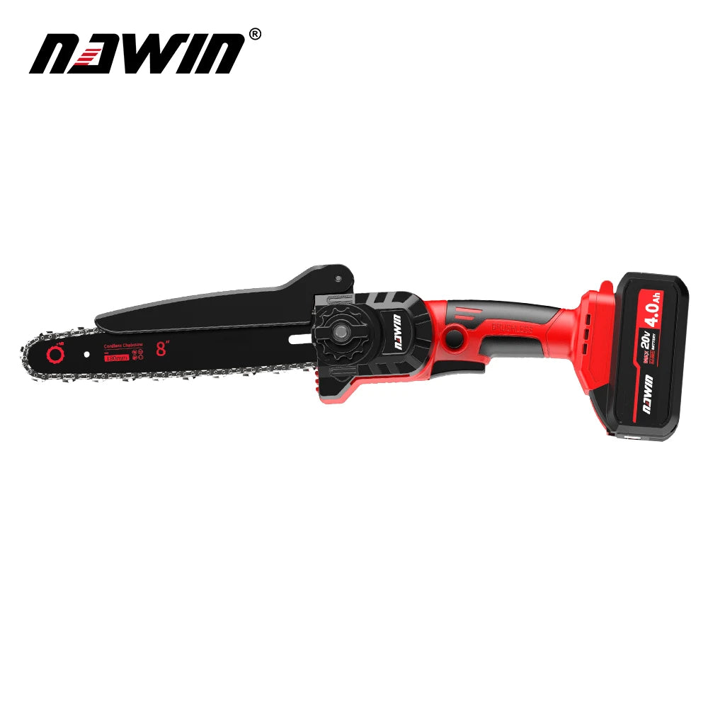 NAWIN 6" Brushless Handheld Lithium Electric Chain Saw