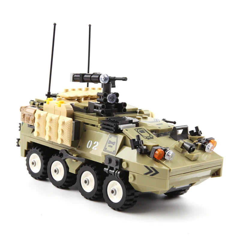 549PCS World War WW2 German Military M1126 Armored Transport