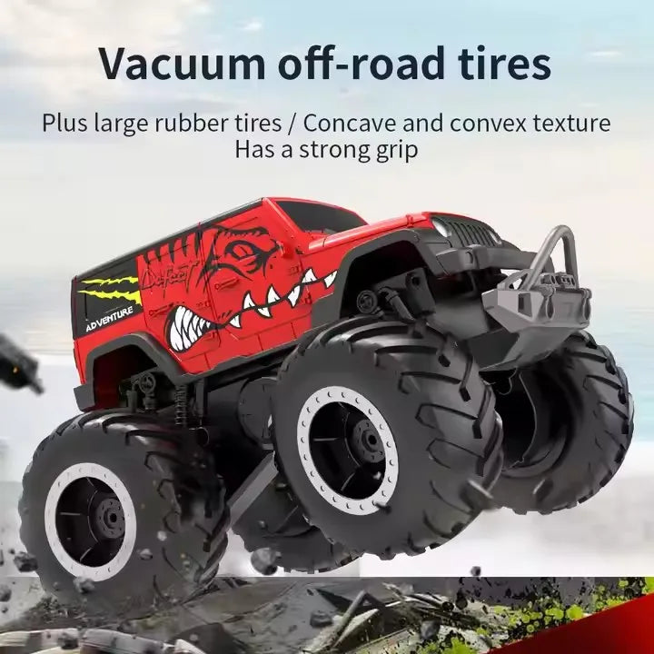 New 6-Ch Remote Control Mini Vehicle Amphibious Monster Truck
