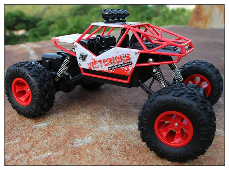 ZWN 1:12 / 1:16 4WD RC Car With Led Lights 2.4G Radio Remote Control Cars Buggy