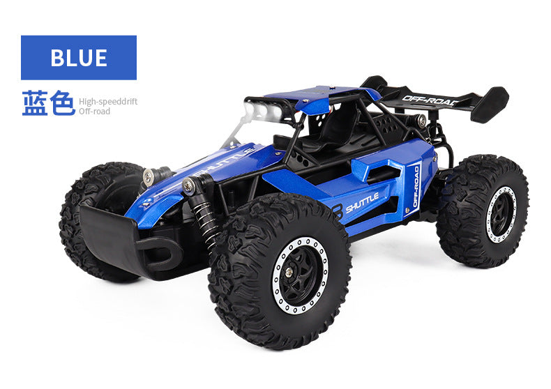 New RC Car 1:16 2WD with LED Light 2.4G 20KM/H High Speed Off-Road Climbing Remote Control Car