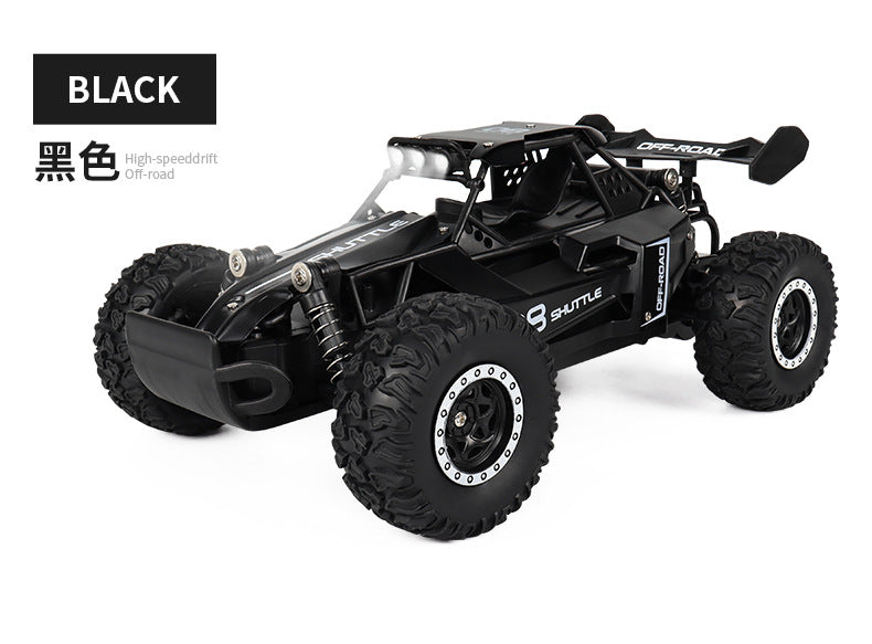 New RC Car 1:16 2WD with LED Light 2.4G 20KM/H High Speed Off-Road Climbing Remote Control Car