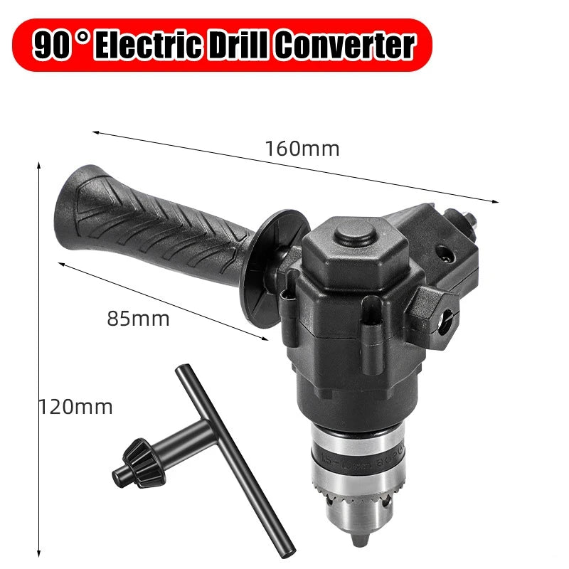 90° Three Jaw Chuck Corner Impact Drill