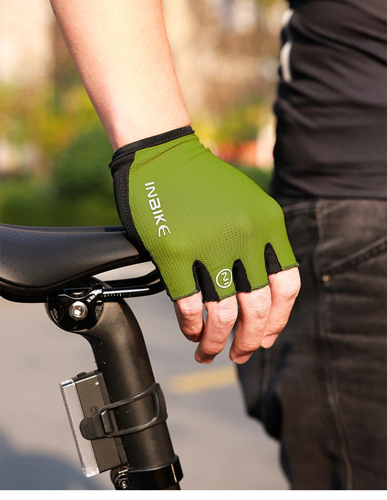 INBIKE Half Finger Cycling Gloves Summer Bicycle Gloves