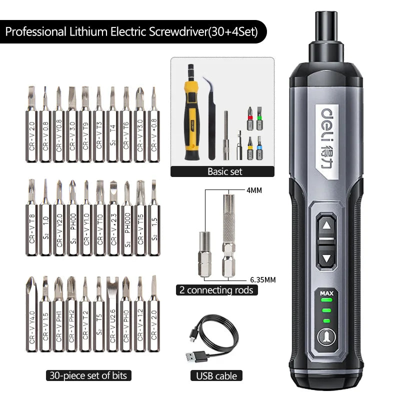 Cordless Electric Screwdriver