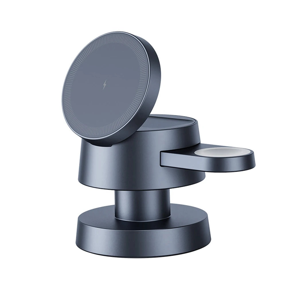 3 in 1 Foldable Magnetic Wireless Charger Stand