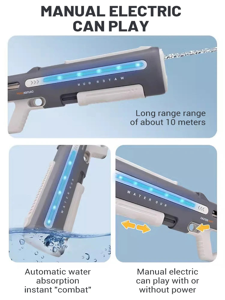 Children's Electric Water Gun High Pressure Pulse Water Gun