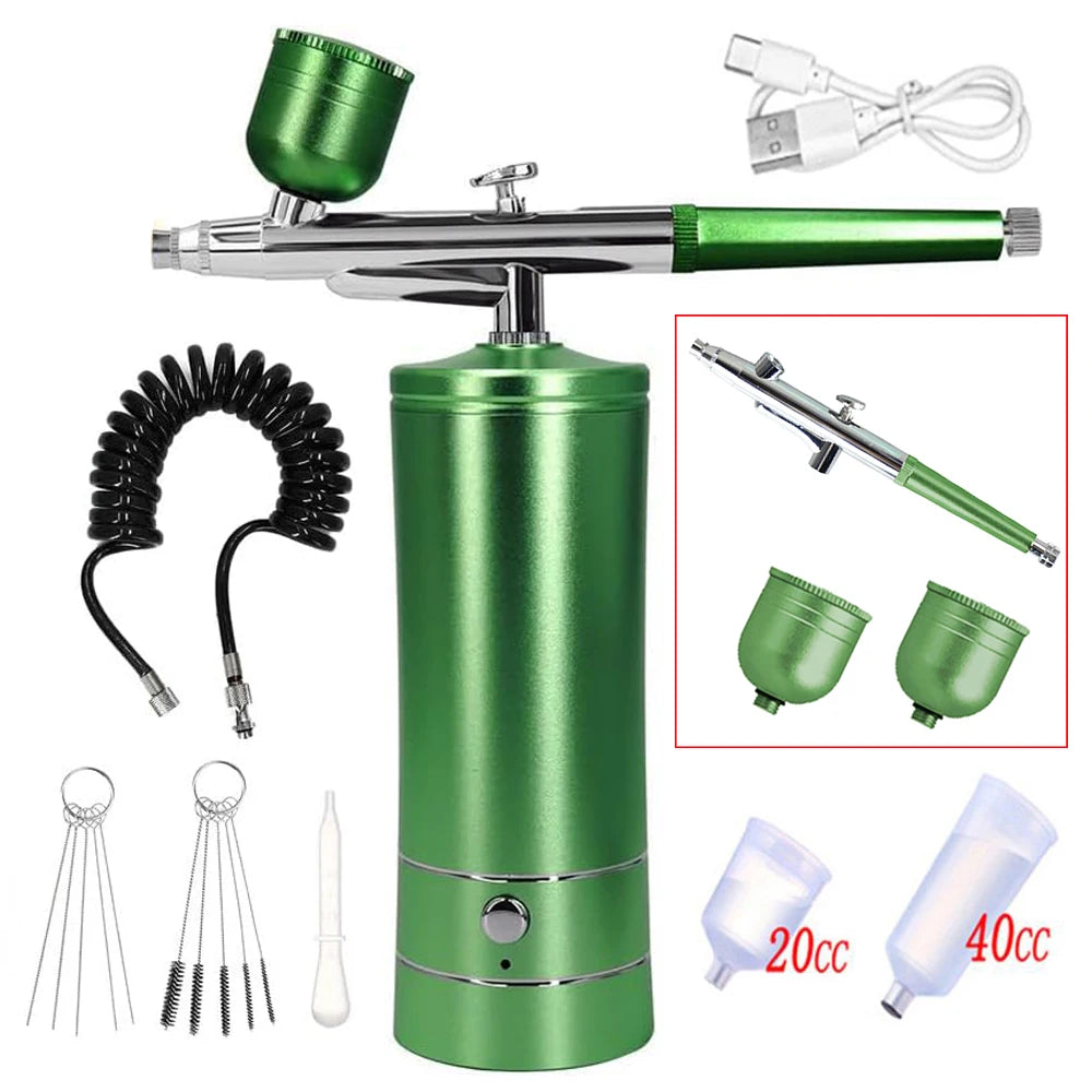 Airbrush Nail With Compressor Portable Air Brush