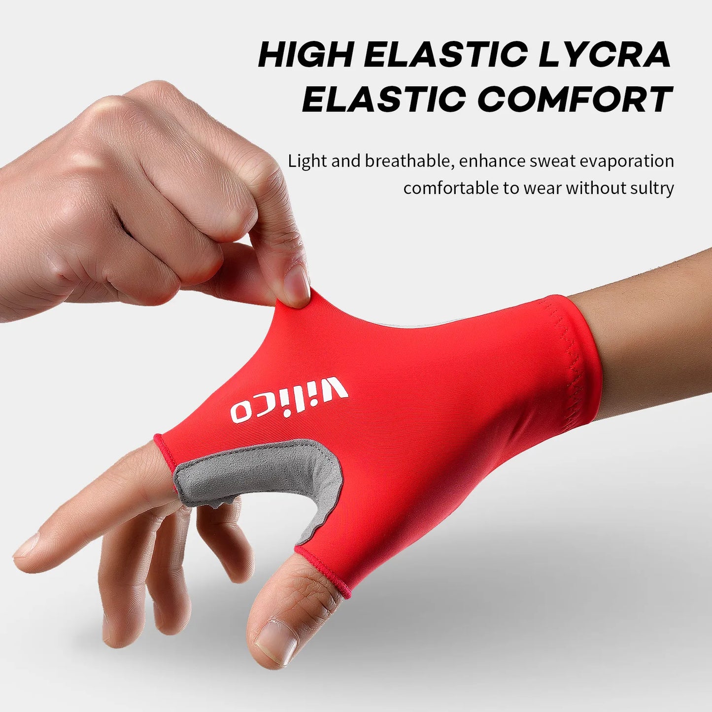 Breaking Wind Cycling Half Finger Gloves