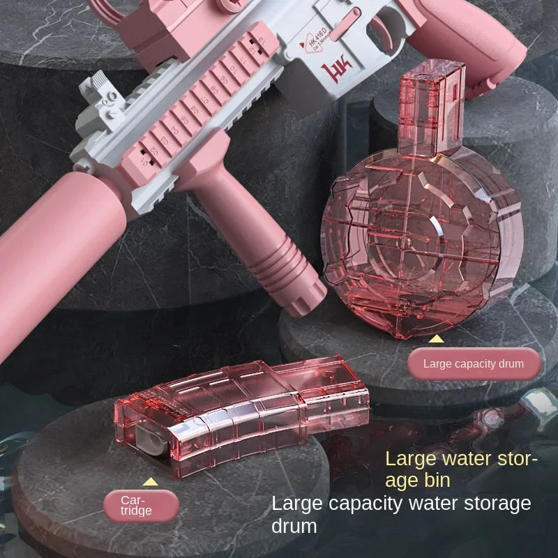 Electric Water Gun M416 Pistol Shooting Lighting Toy Gun
