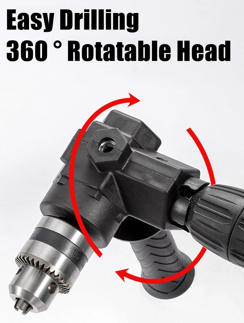 90° Three Jaw Chuck Corner Impact Drill