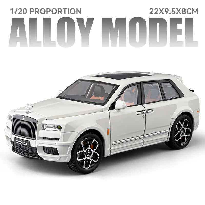 1/20 Rolls Royce SUV Cullinan Alloy Luxy Car Model Diecast Metal Vehicles Car Model