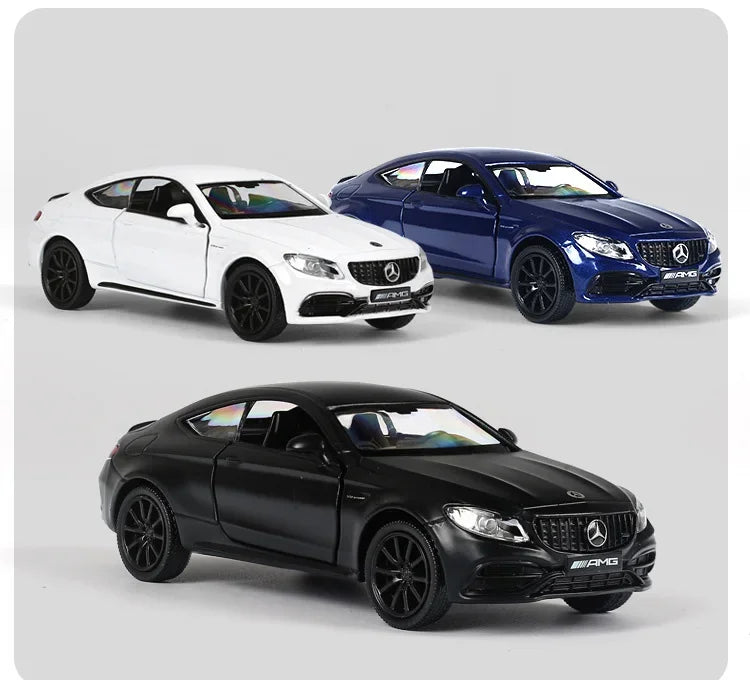 1:36 Mercedes-Benz C63 AMG Coupe Alloy Car Model