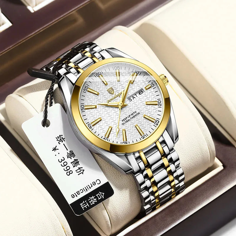 POEDAGAR Luxury Business Men Wristwatches