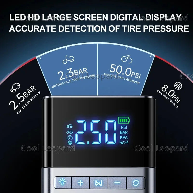 New Car Jump Starter Air Pump Power Bank