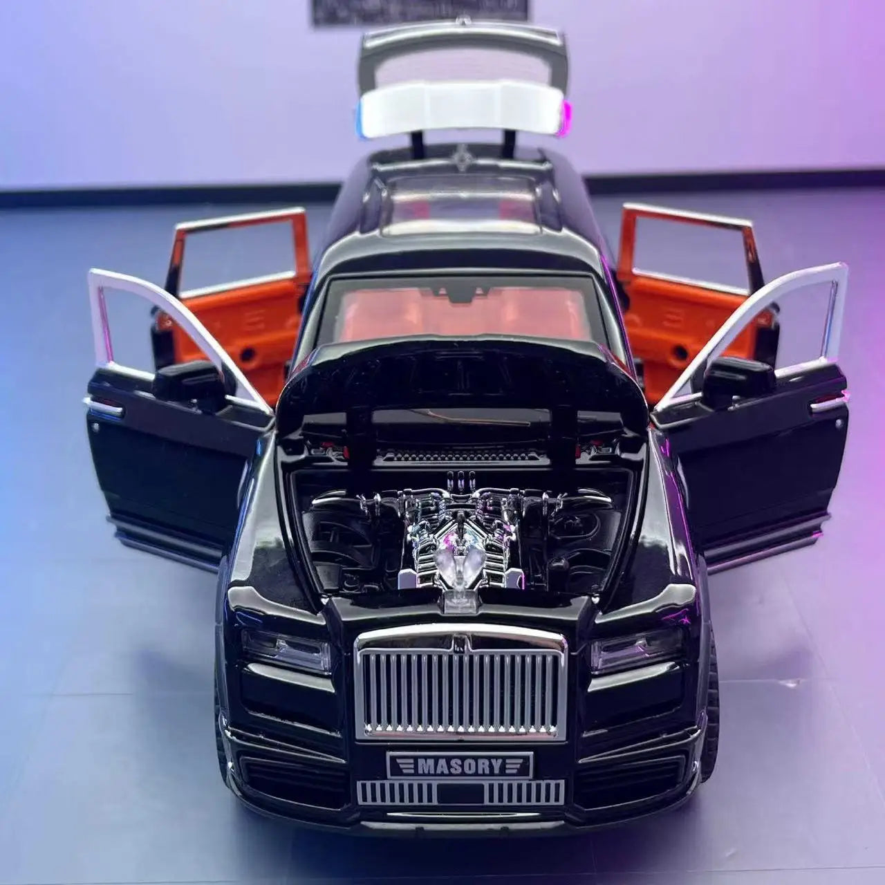 1:24 Rolls Royce Cullinan Masory SUV Alloy Luxy Car Model