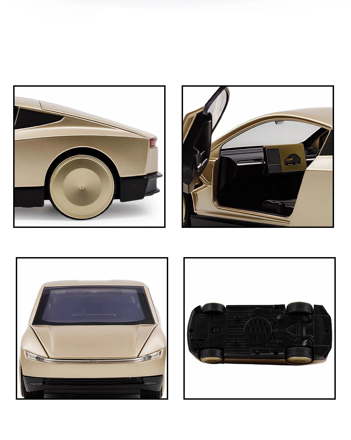 1:32 Cyber Robotaxi Driverless Taxi Alloy Metal Diecast Model