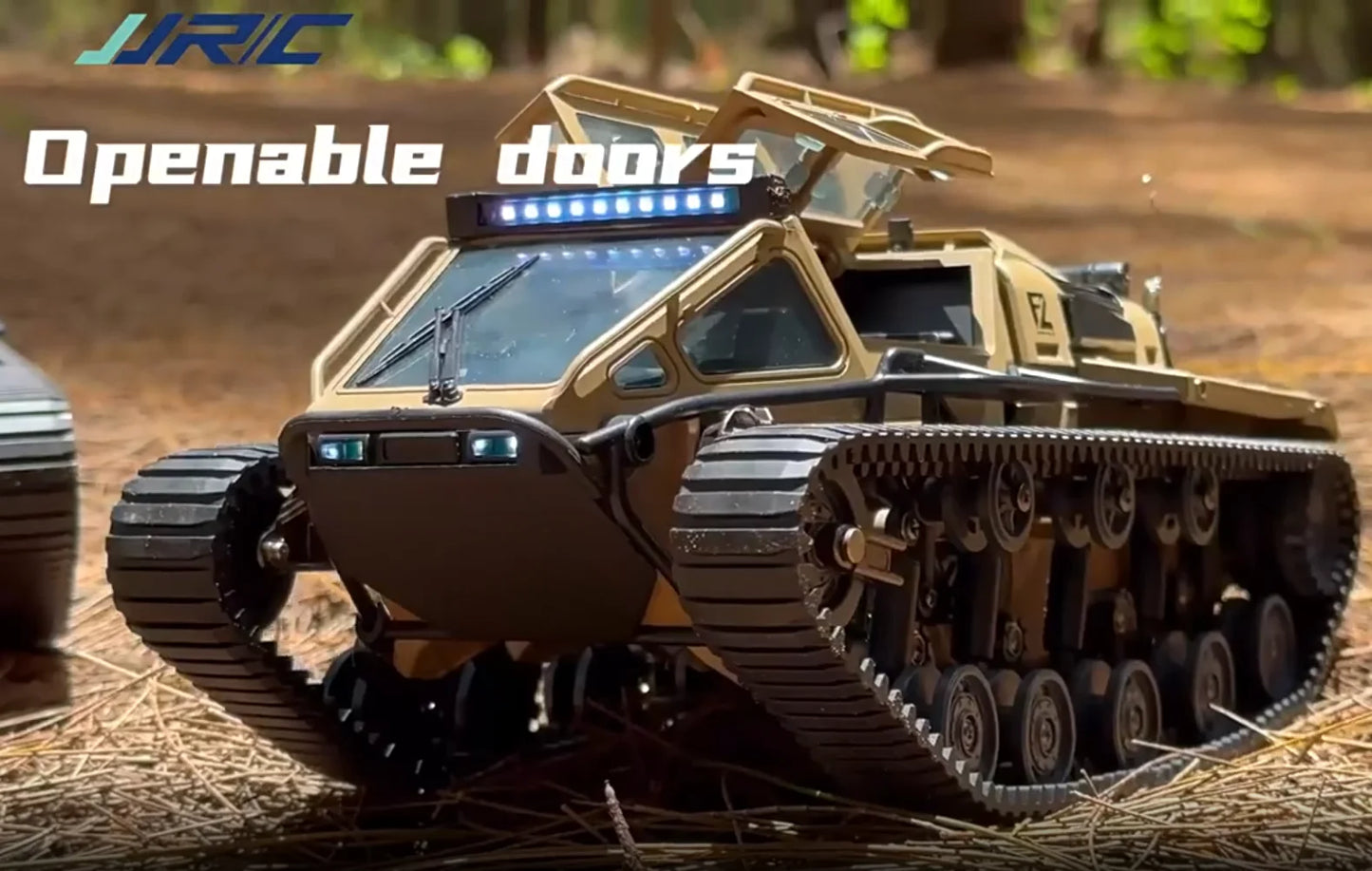 2.4G JJRC C8812 Full Scale Tracked RC Tank Remote Control Car