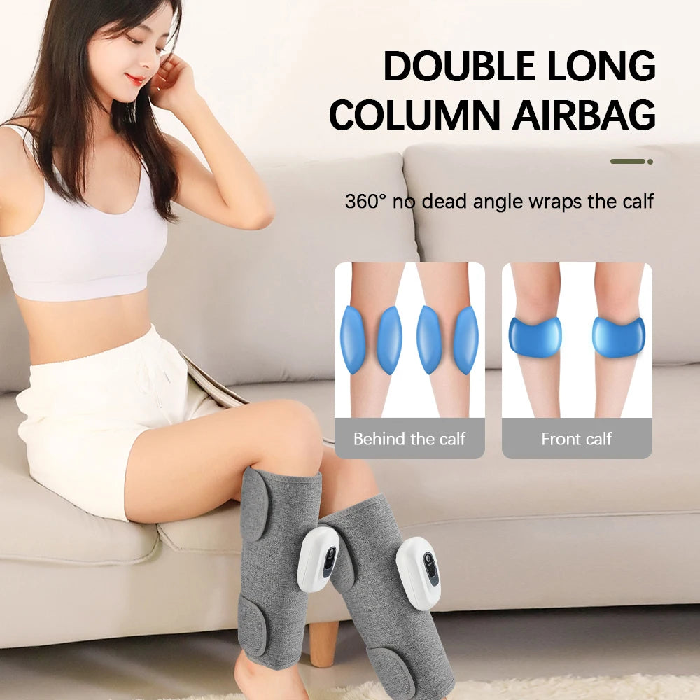 Wireless 360° Air Pressure Calf Massager Eletric 3VM+