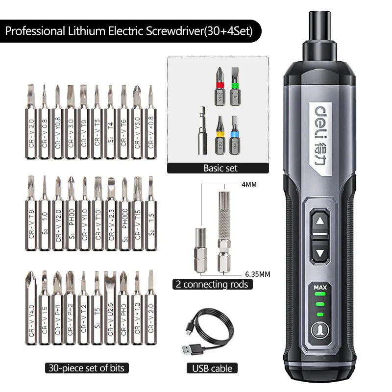 Cordless Electric Screwdriver