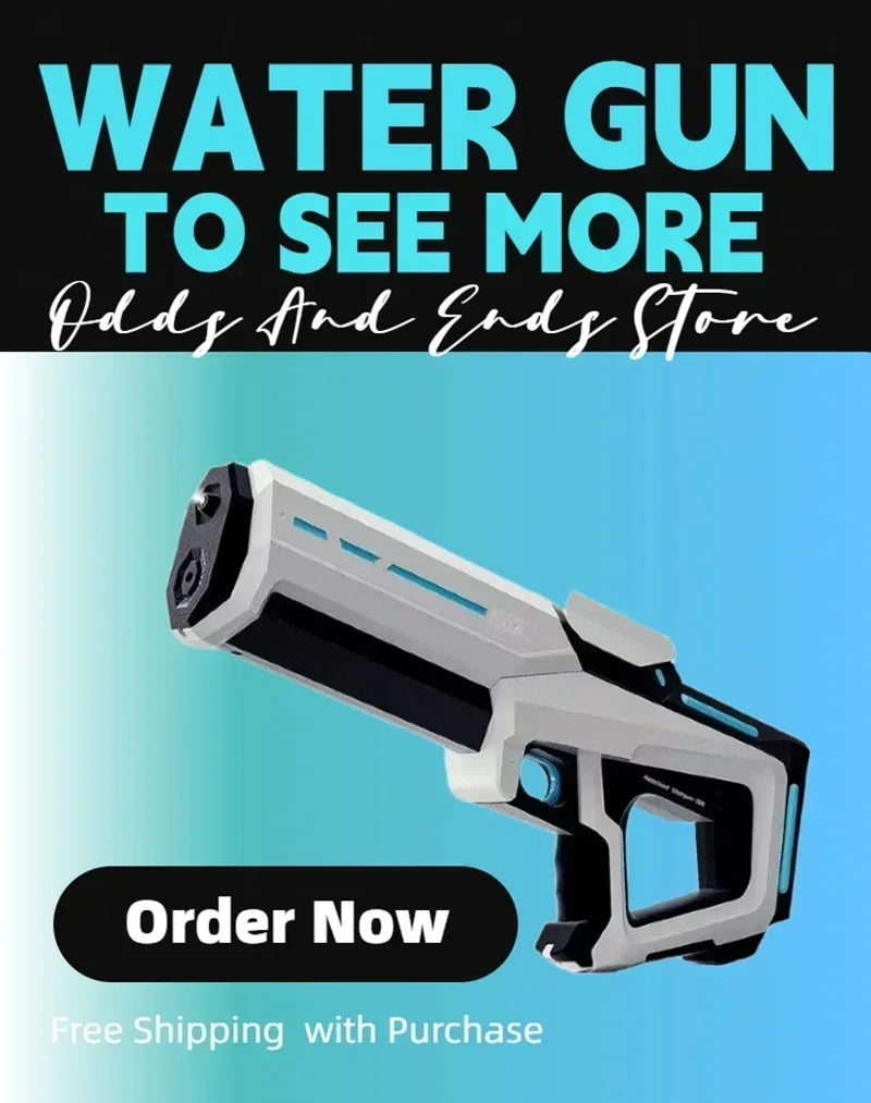 Automatic water absorbing electric water gun