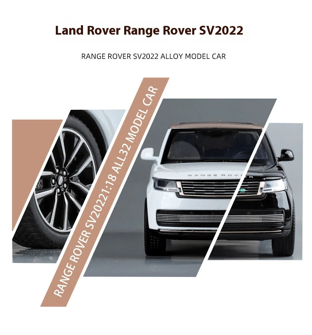 1:32 Land Rover Range Rover SV2022 SUV Diecast Alloy Model
