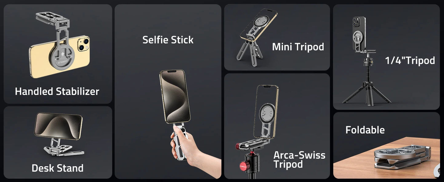 Magnetic Phone Holder Magsafe Tripod