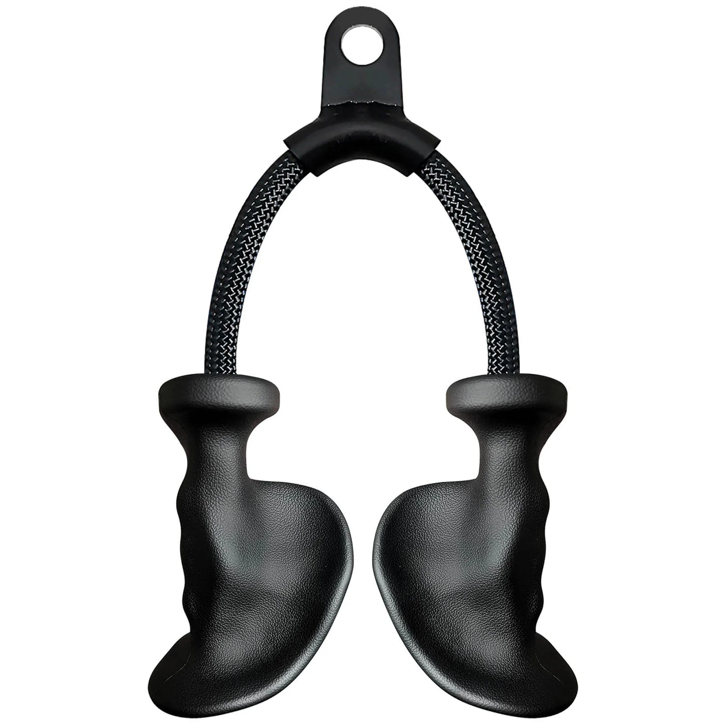 Ergonomic Tricep Rope Pulldown Attachments