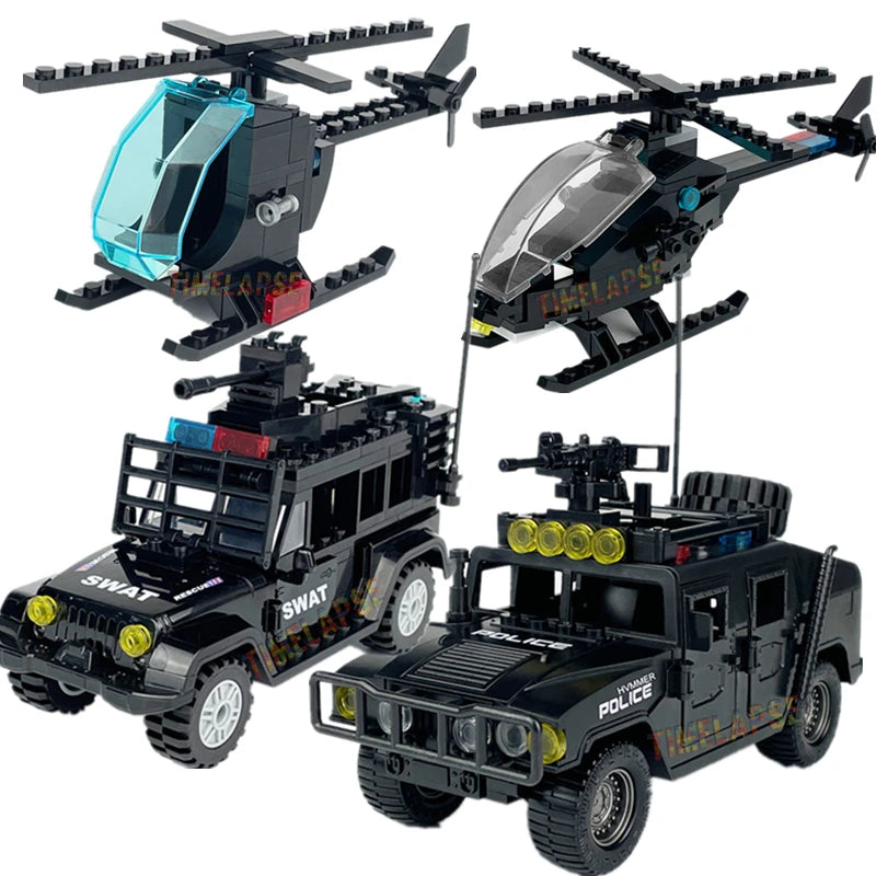 Militarys Riot Truck Helicopter Camouflage Commando Wranglers Car