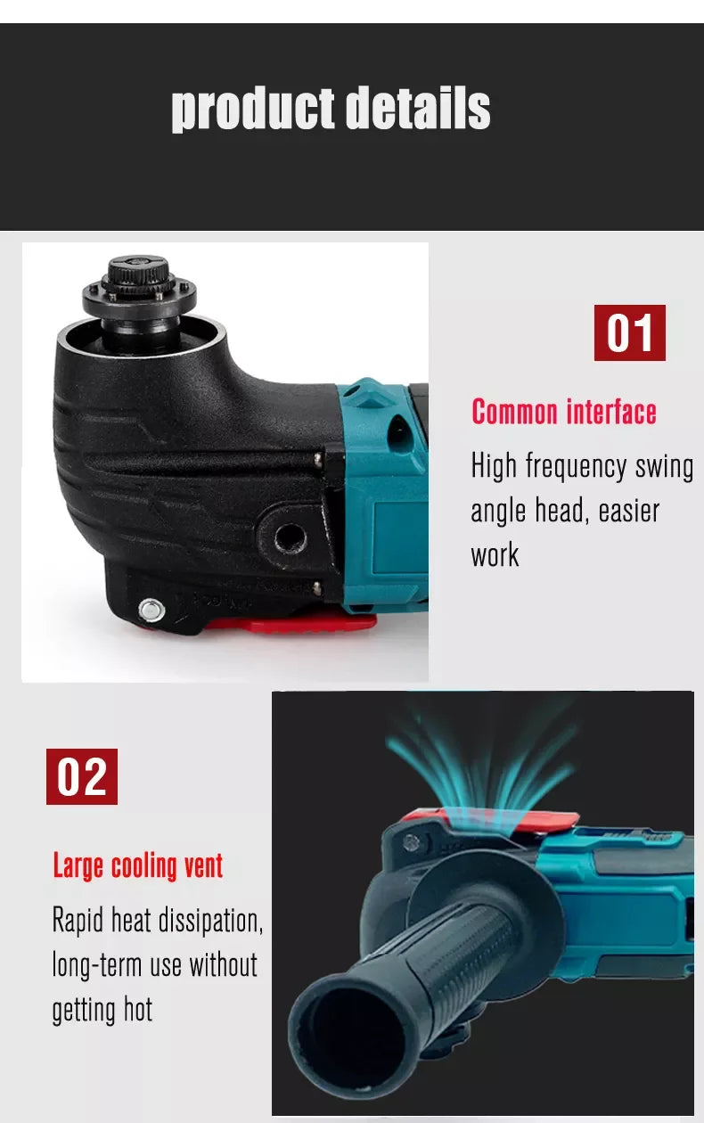 170W Electric Cordless Oscillator